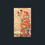 Toile Gustav Klimt - L'Embrace - Peinture d'Art<br><div class="desc">Montrant un homme et une femme enveloppé dans une étreinte de passion semblable à "The Kiss", ce tableau Art Nouveau de 1904 a été commandé dans le cadre d'une mosaïque pour la salle principale du Palais Stoclet en Belgique. Contrairement à des magasins similaires, Art Lover's Cafe présente des oeuvres d'art...</div>