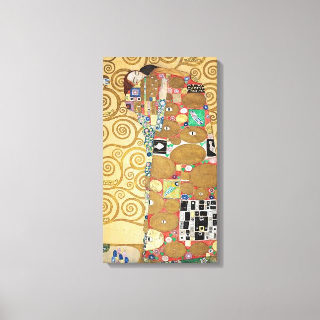Toile Gustav Klimt - Réalisation, Stoclet Frieze (Recto)