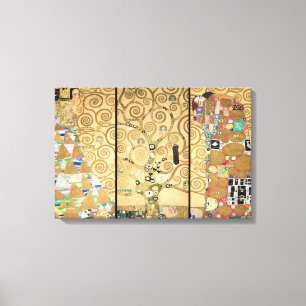 Toile Gustav Klimt - Stoclet Frieze Arbre de vie