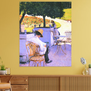 Toile Gustave Caillebotte - Les Orangers