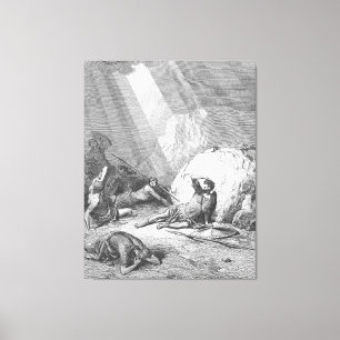 Toile Gustave Doré - Actes 9 La Conversion de Saul