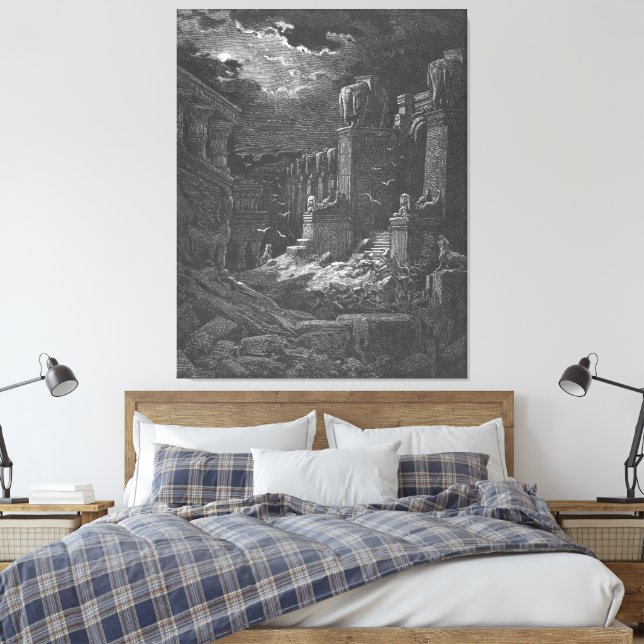 Toile Gustave Doré - Ap 18 La Babylone Est Tombée (Insitu(Chambre))