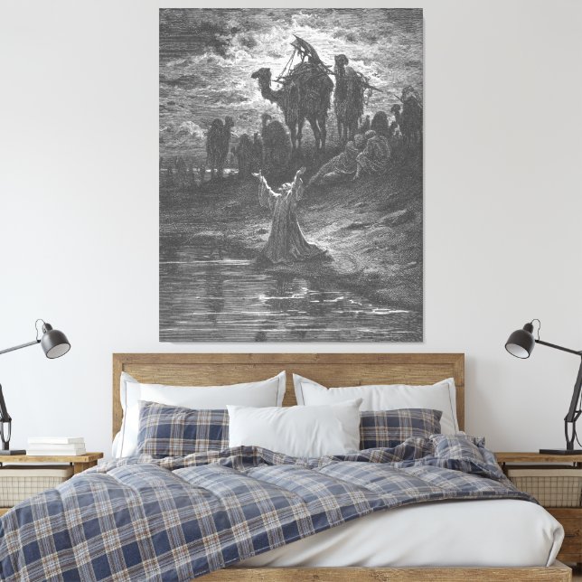 Toile Gustave Doré - Jacob prie pour la protection (Insitu(Chambre))