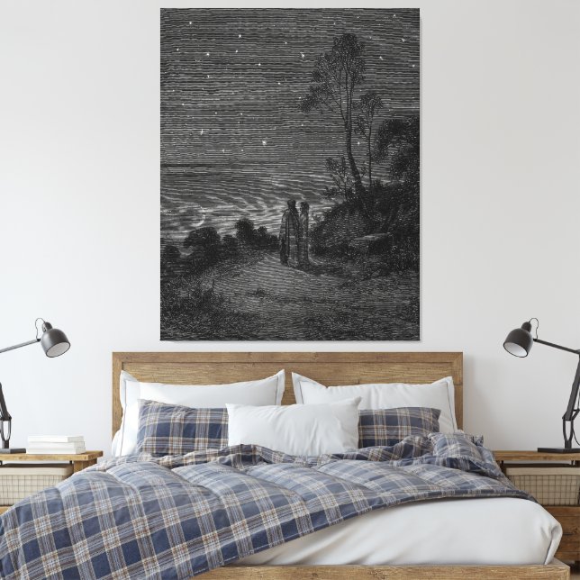 Toile Gustave Doré - La Vision de l'Enfer  (Insitu(Chambre))