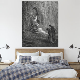 Toile Gustave Doré - L'ange gardien