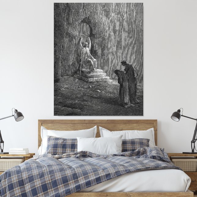 Toile Gustave Doré - L'ange gardien (Insitu(Chambre))