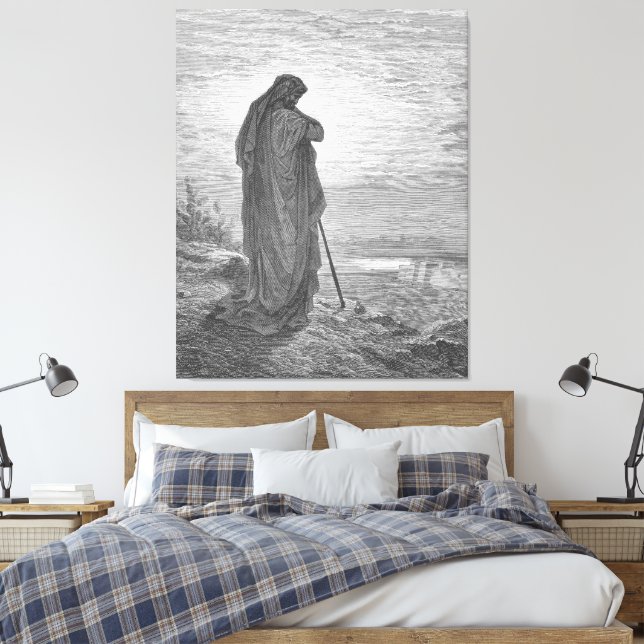 Toile Gustave Doré - Le prophète Amos (Insitu(Chambre))