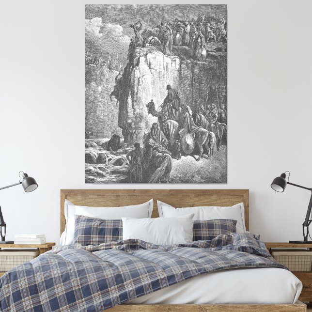 Toile Gustave Doré - Les prophètes de Baal sont massacré (Insitu(Chambre))