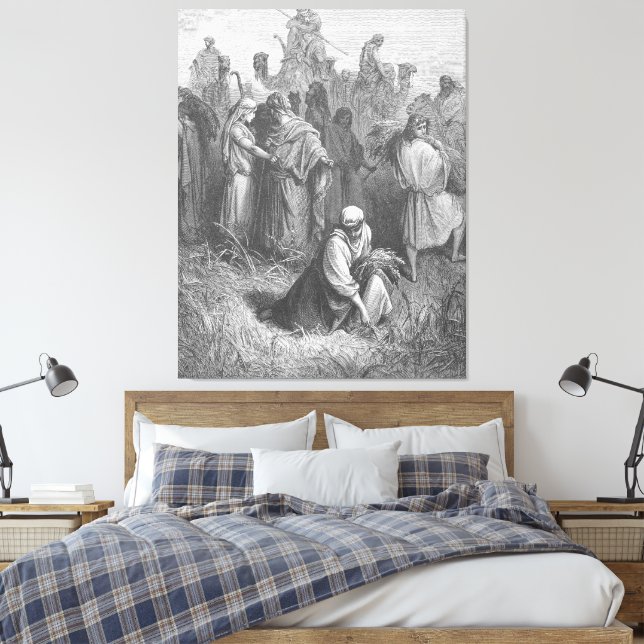Toile Gustave Doré - Ruth and Boaz (Insitu(Chambre))