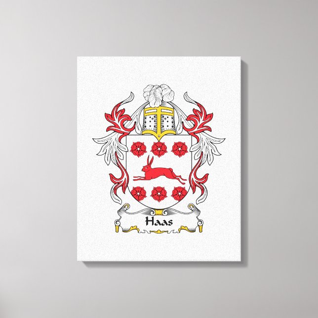 Toile Haas Family Crest (Recto)