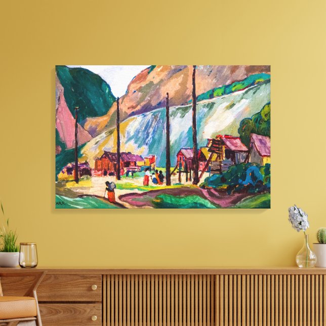 Toile Hagwilget | Emily Carr | (Insitu(Salon))