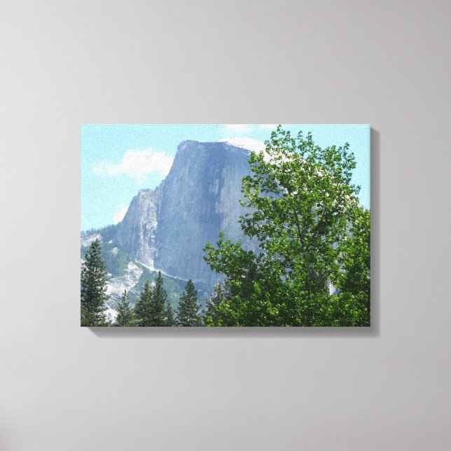 Toile Half Dome en été du parc national de Yosemite (Recto)
