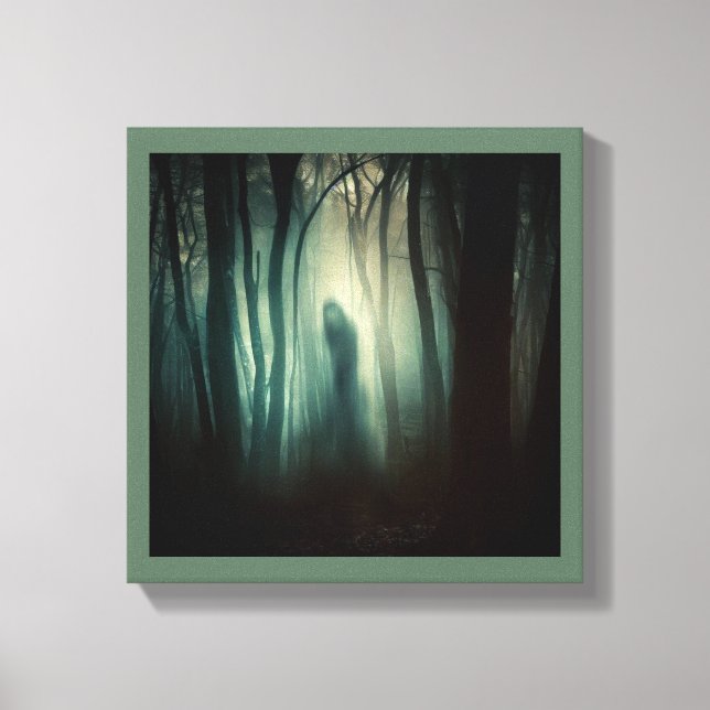 Toile Halloween - Forêt Ensorcelée 4 (Recto)