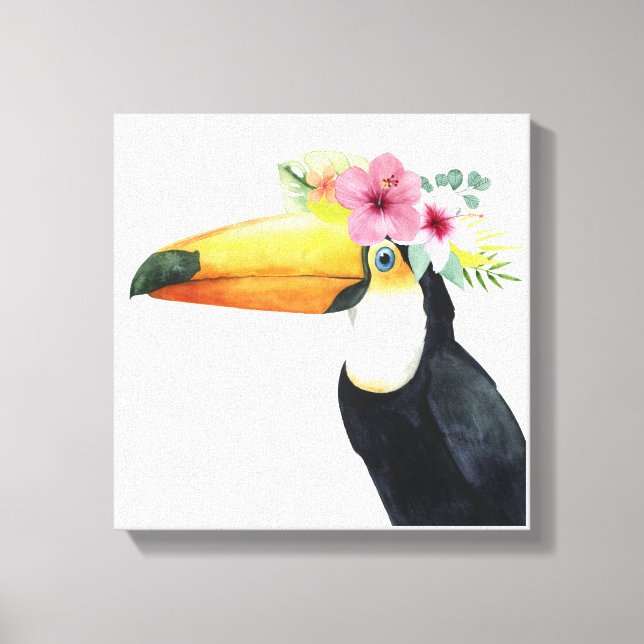 Toile Halo tropical - Toucan (Recto)