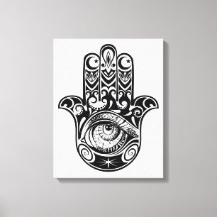 Toile Hamsa Hand Zendoodle 6