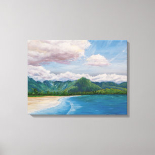 Toile Hanalei Bay Hawaii Peinture
