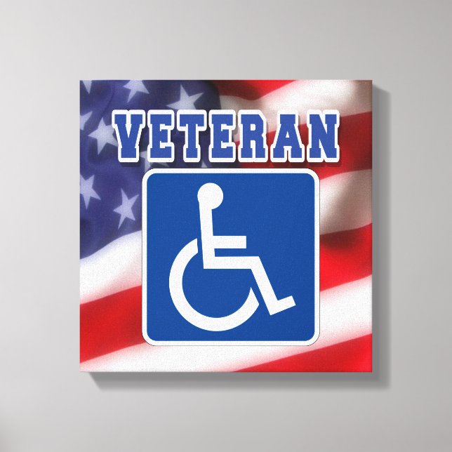 Toile Handicap Handicap Vétérinaire États-Unis (Recto)