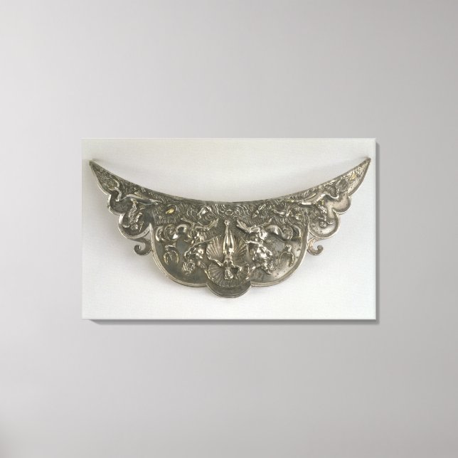 Toile Handle of a Plate Showing The Birth of Vénus (Recto)