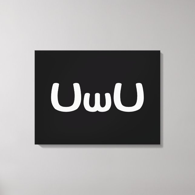 Toile Happy Anime Face Emoticon (Recto)