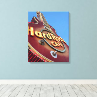 Toile Hard Rock Neon Sign Las Vegas