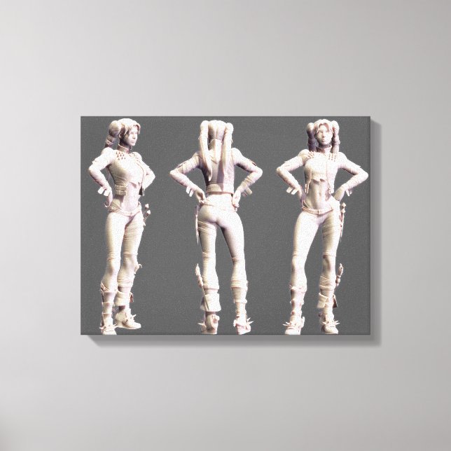 Toile Harley Quinn Remplacement (Recto)