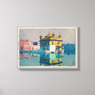 Toile Harmandir Sahib (Temple d'Or), Hiroshi Yoshida