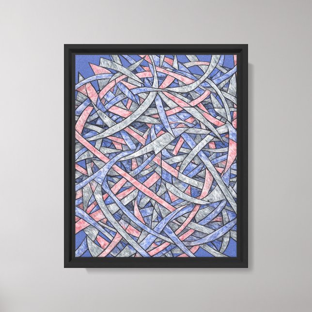 Toile Harmonie Emmêlée (Recto)