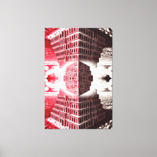 Toile Harmonie et discorde : Tour de Babel