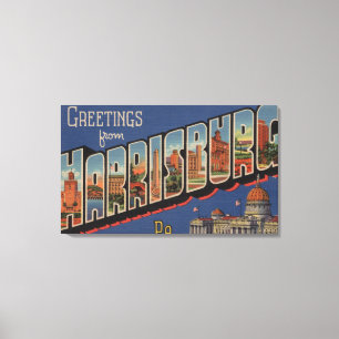 Toile Harrisburg, Pennsylvanie - grandes scènes de