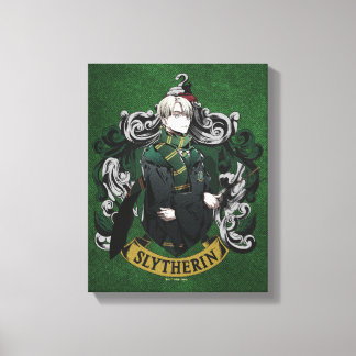 Toile HARRY POTTER™ | Anime Draco Malfoy House Crest
