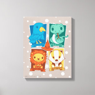 TOILE HARRY POTTER™   CARTOON HOGWARTS™ MAISONS