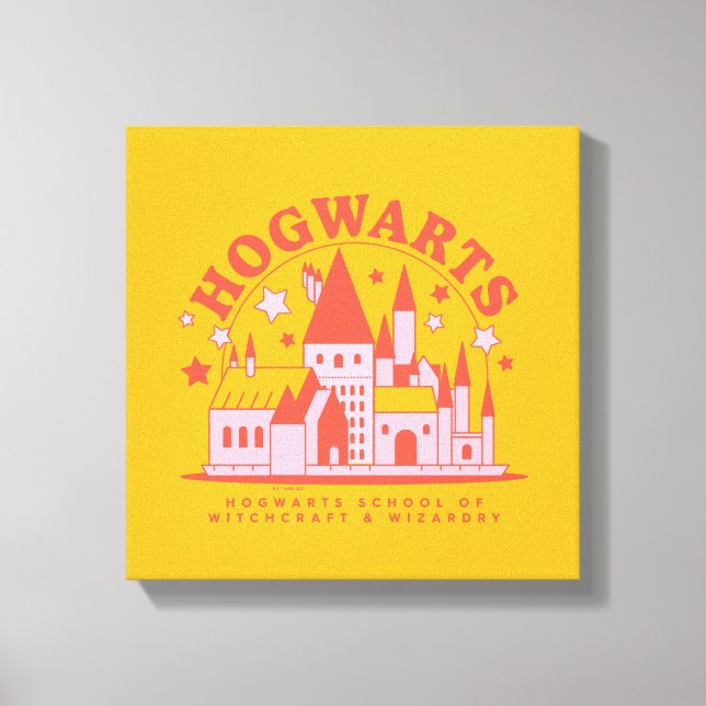 Toile HARRY POTTER™ | Cute HOGWARTS™ School (Recto)