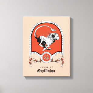 Toile HARRY POTTER™   Délicat croquis GRYFFINDOR™ Crest