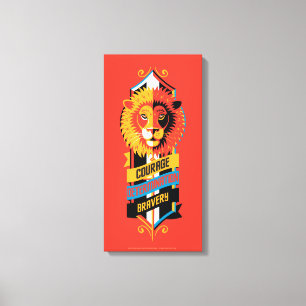 Toile Harry Potter   GRYFFINDOR™ House Traits Sigil