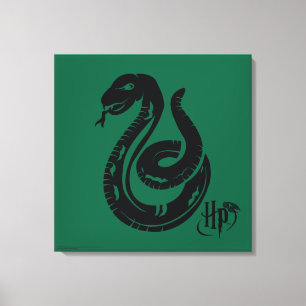 Toile Harry Potter   Icône de serpent de Serpentard