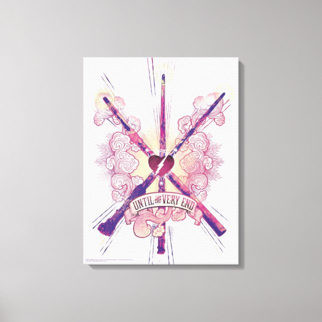 Toile Harry Potter | Jusqu'à la toute fin (Recto)