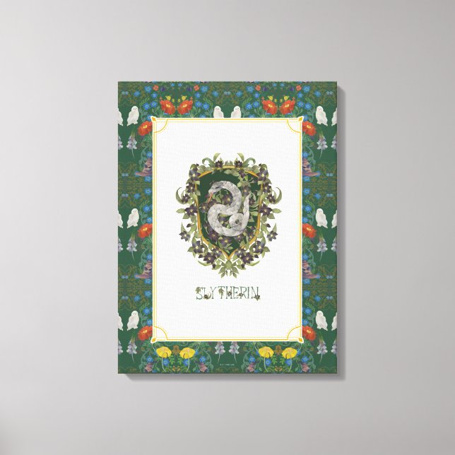 Toile HARRY POTTER™ | SLYTHERIN™ Crest (Recto)
