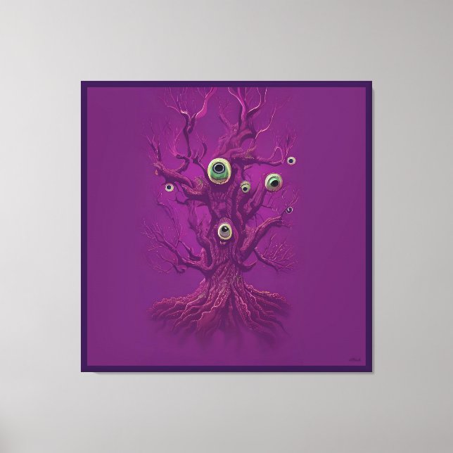 Toile Haunted Dream Tree (Recto)