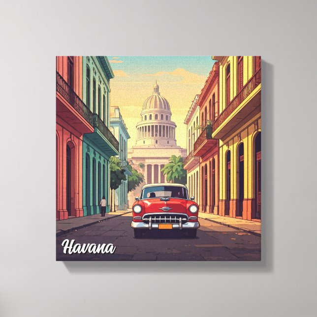 Toile Havane Cuba (Recto)
