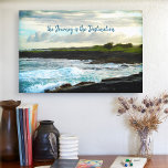 Toile Hawaii Black Sand Beach Voyage Destination<br><div class="desc">"Le voyage est la destination." A l'extrémité sud de Big Island of Hawaii se trouve une plage de sable noir immaculé. J'ai heurté cette scène de vagues s'écrasant contre les rochers de lave en fin d'après-midi soleil. Vous pouvez facilement personnaliser cet art mural plus je propose également la personnalisation sur...</div>