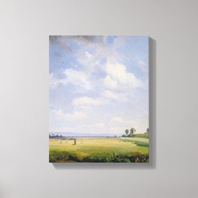 Toile Haymaking, 1838 (huile sur toile) (Recto)