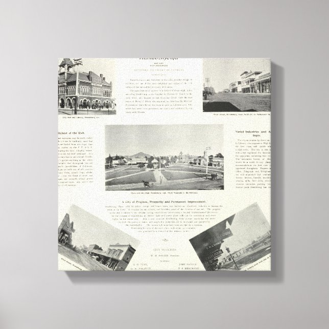 Toile Healdsburg, Californie (Recto)