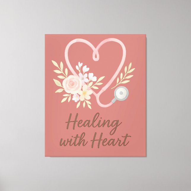 Toile Healing with heart (Recto)