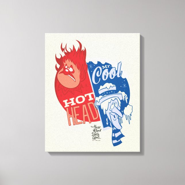 Toile Heat Miser Hot Head & Snow Miser M. Cool (Recto)