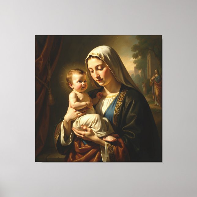 Toile Heilige Mutter Gottes – Göttliche Liebe & Schutz´5 (Recto)