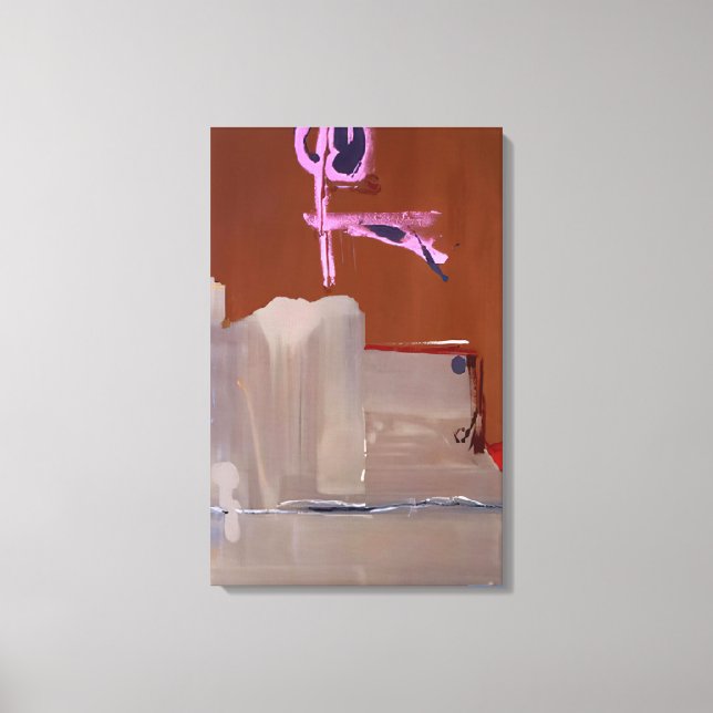 Toile Helen Frankenthaler - Captain's Watch - 1986 (Recto)