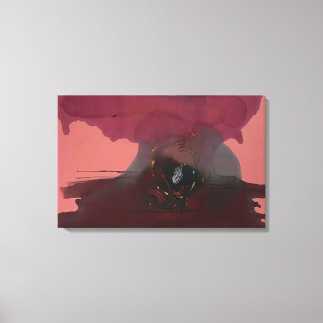 Toile Helen Frankenthaler - Harbinger - 1986 (Recto)