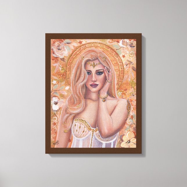 Toile Helen of Troy golden art par Renee Lavoie (Recto)