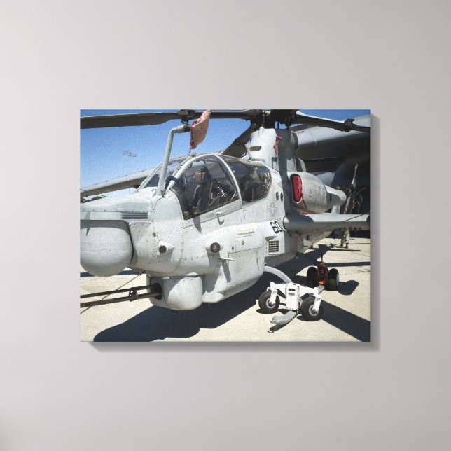 Toile Hélicoptère d'attaque AH-1Z Super Cobra (Recto)