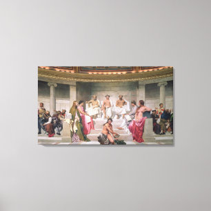 Toile Hémicycle : Artistes de tous les âges, détail
